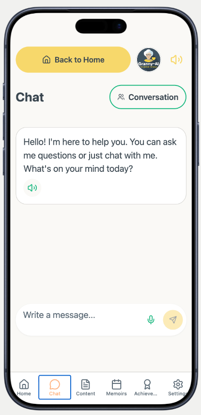 Chat with Granny-AI