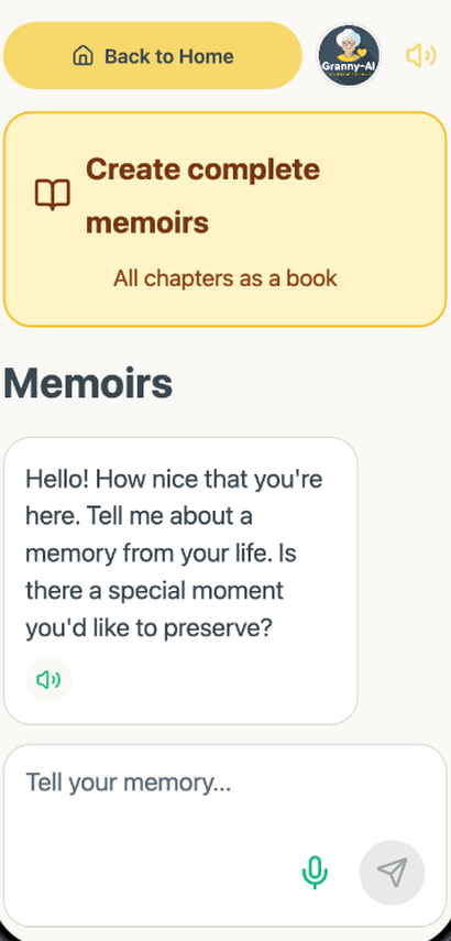 Memoirs intro